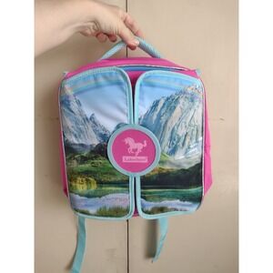 Lakeshore Fantasy Adventure Backpack Only Unicorns Horses Fold Out Scene Playset